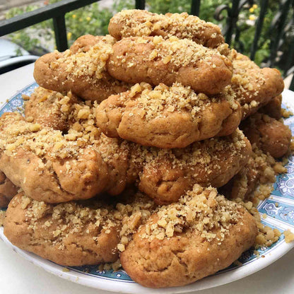 Melomakarona - Honey Walnut Vegan Cookies (Traditional)