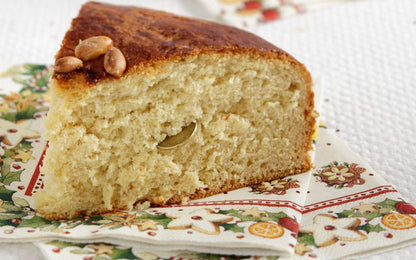 Vasilopita. New Year Bread with Coin (Seasonal)